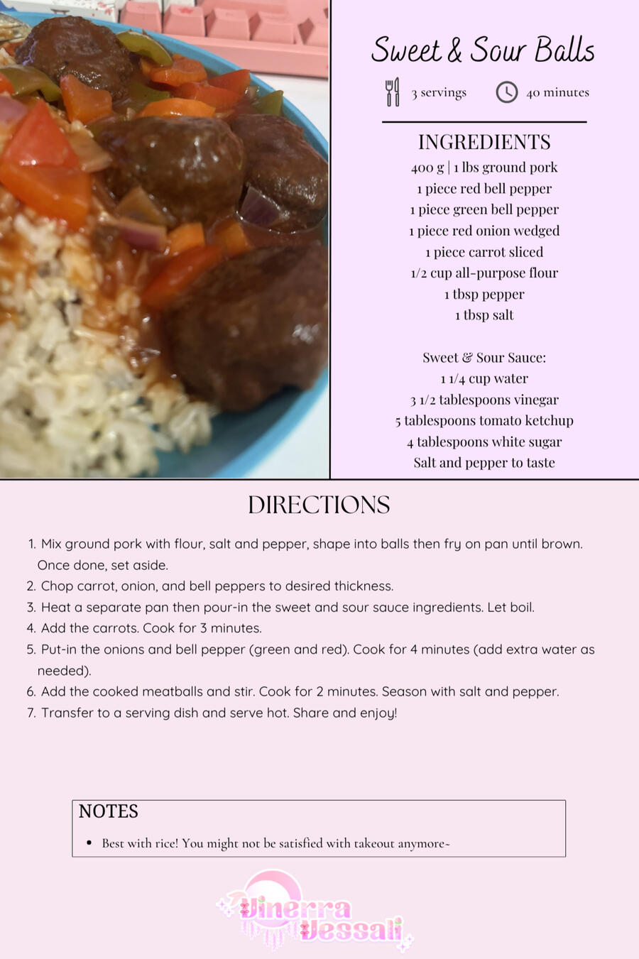 Sweet & Sour Balls